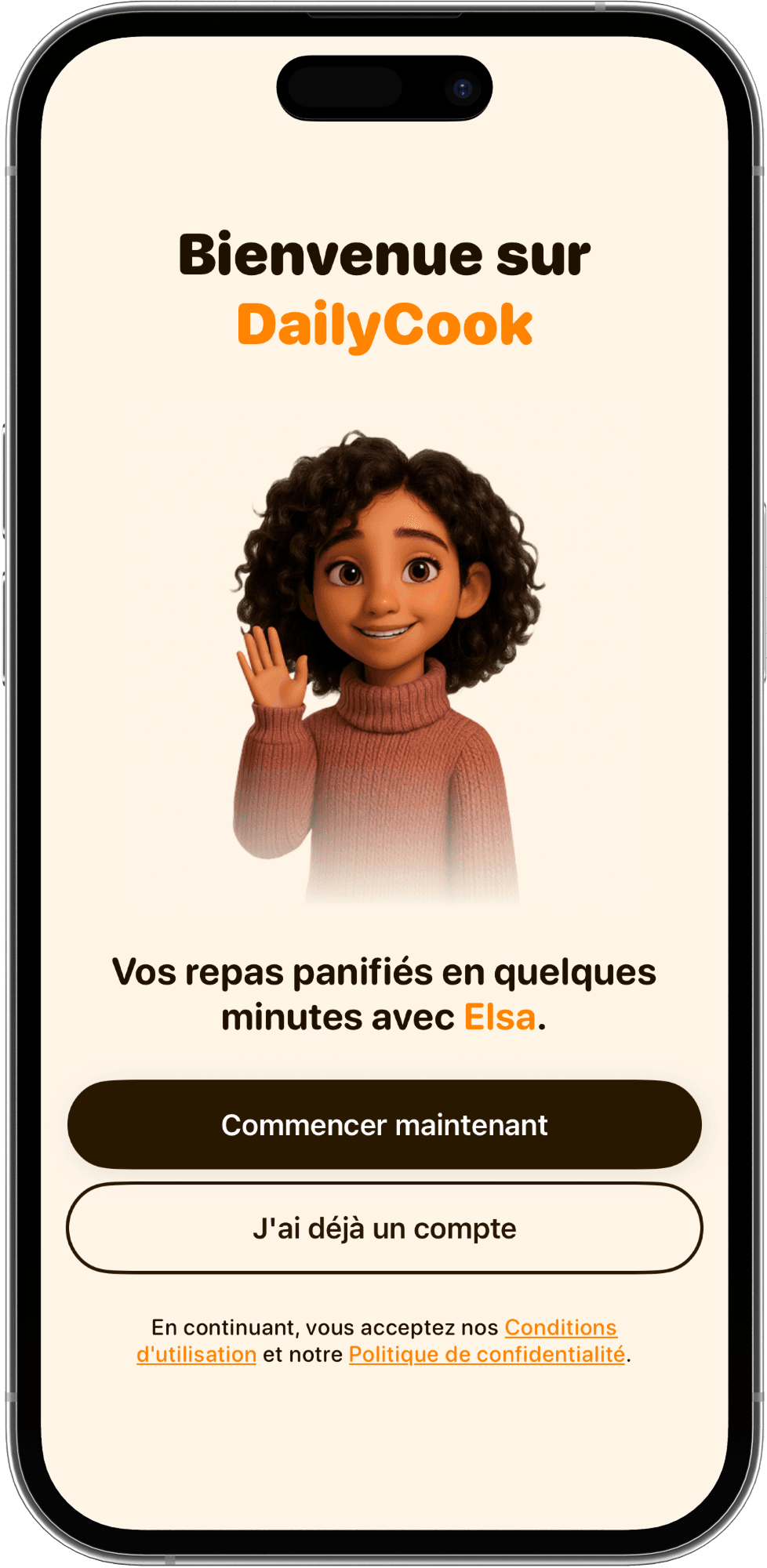 Landing page preview