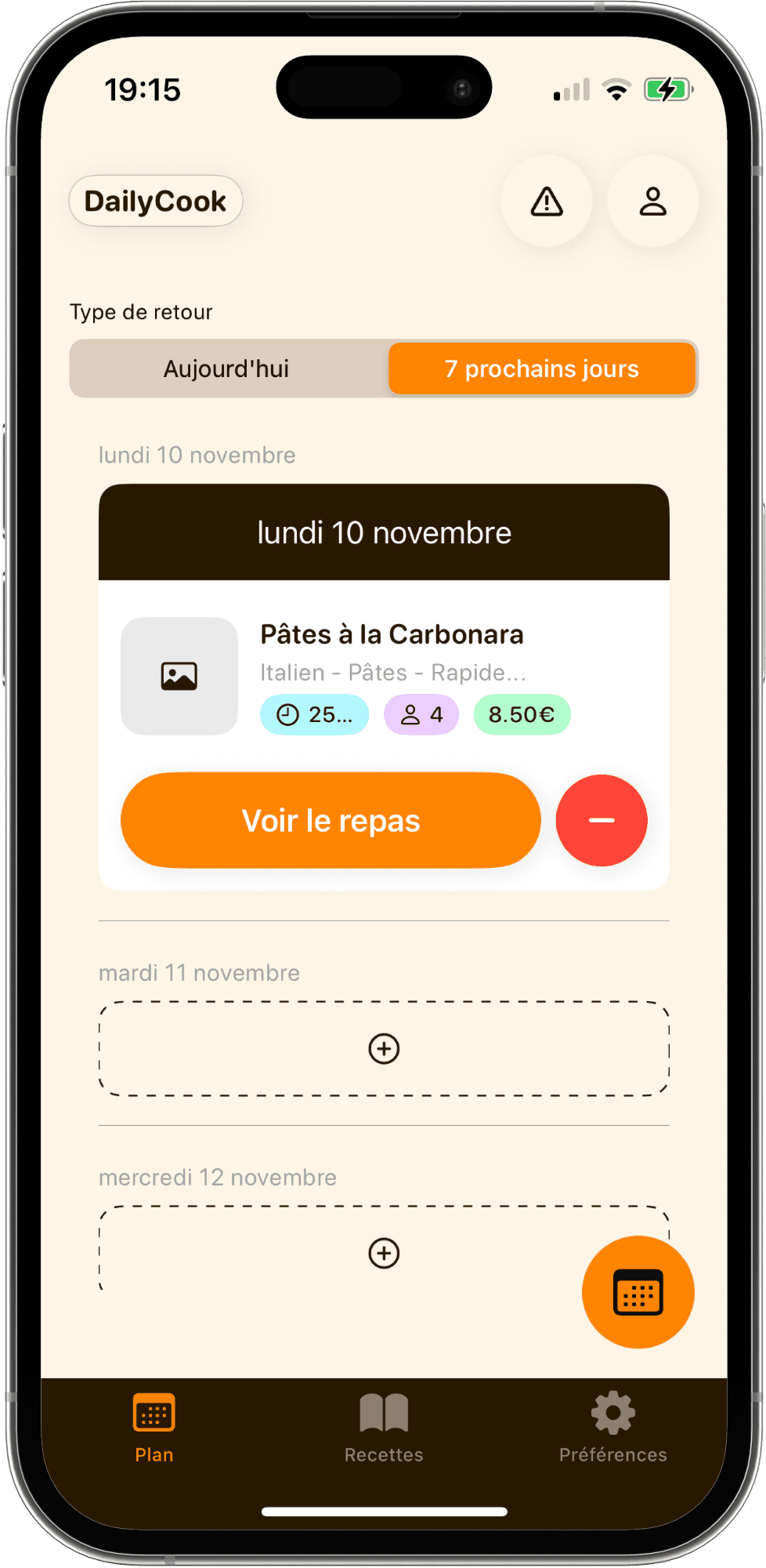 Et hop, c’est planifié !